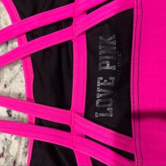 Pink Yoga Victoria’s Secret Yoga Crossback Bra - Picture 3 of 5